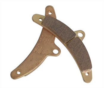 Pads Birel Original Pads - Crescent Type Gold