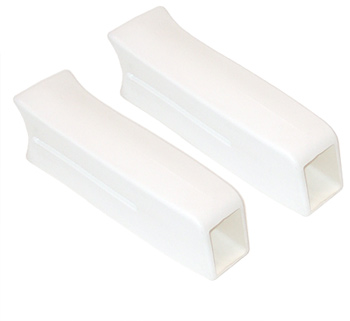 Cadet White - Side Pod Pair
