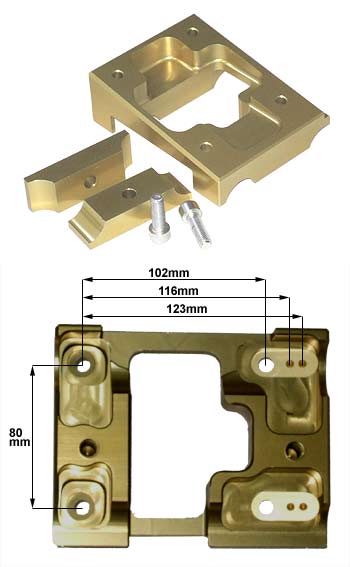 Engine Wildkart 32 Mm Complete Gold