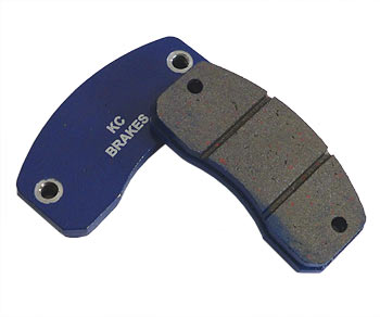 Brakes-Kc Kc30 Cadet Brake Pads - Soft - Blue