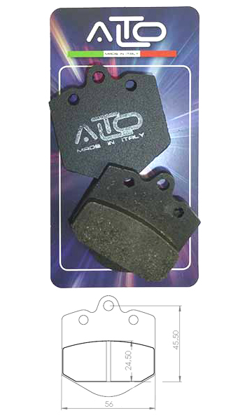 Pads Birel / Compkart / Fullerton / Rk Type Pads - Alto Std