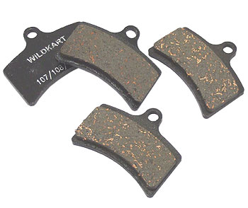 Brakes-Wildkart Front Pad Set Pulsar