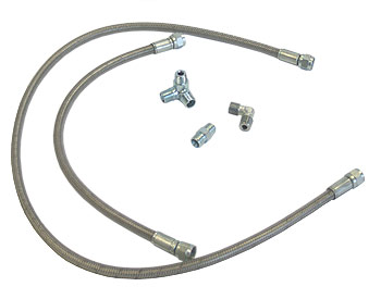 Brakes-Wildkart Braided Pipe Kit - Proton