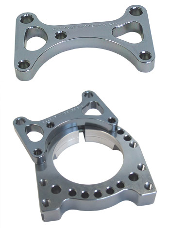 Brakes-Wildkart Caliper Bracket - Titanium- 4 Bolt - Pulsar